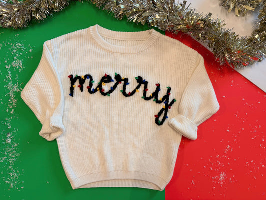 Christmas Light Sweater